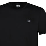 CP Company 70/2 Mercerised Jersey Logo Patch T-Shirt in Black - Boinclo - Outlet Sale Under Retail