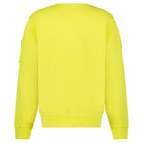CP Company Brushed and Emerized Diagonal Fleece Crewneck Sweatshirt in Green Sheen - Boinclo - Outlet Sale Under Retail