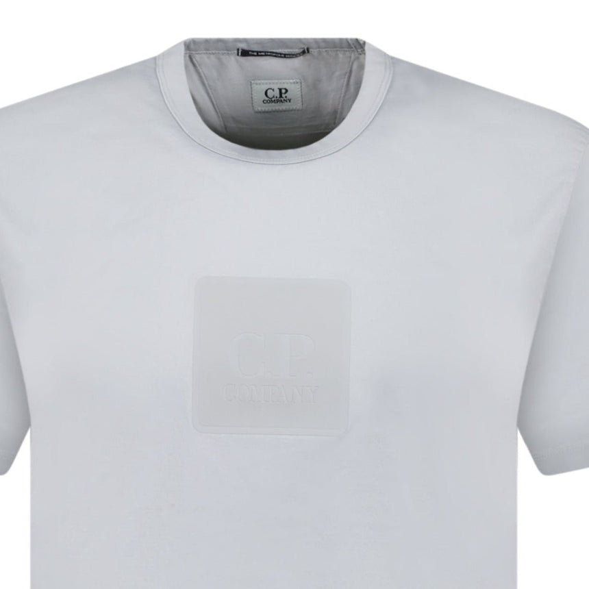 CP Company Chest Logo T-Shirt Grey - Boinclo - Outlet Sale Under Retail