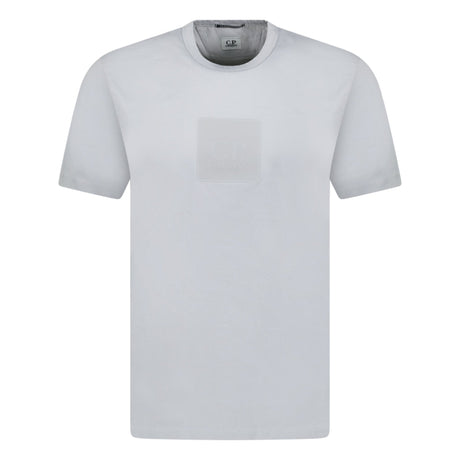 CP Company Chest Logo T-Shirt Grey - Boinclo - Outlet Sale Under Retail