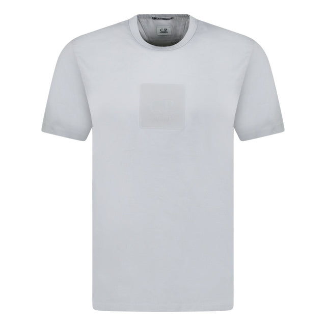 CP Company Chest Logo T-Shirt Grey - Boinclo - Outlet Sale Under Retail