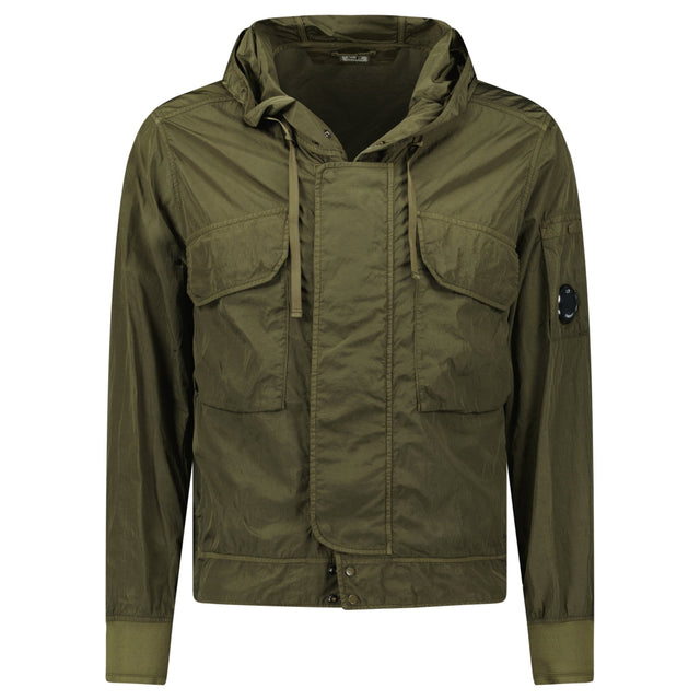 CP Company Chrome - R Hooded Lens Jacket Ivy Green - Boinclo - Outlet Sale Under Retail
