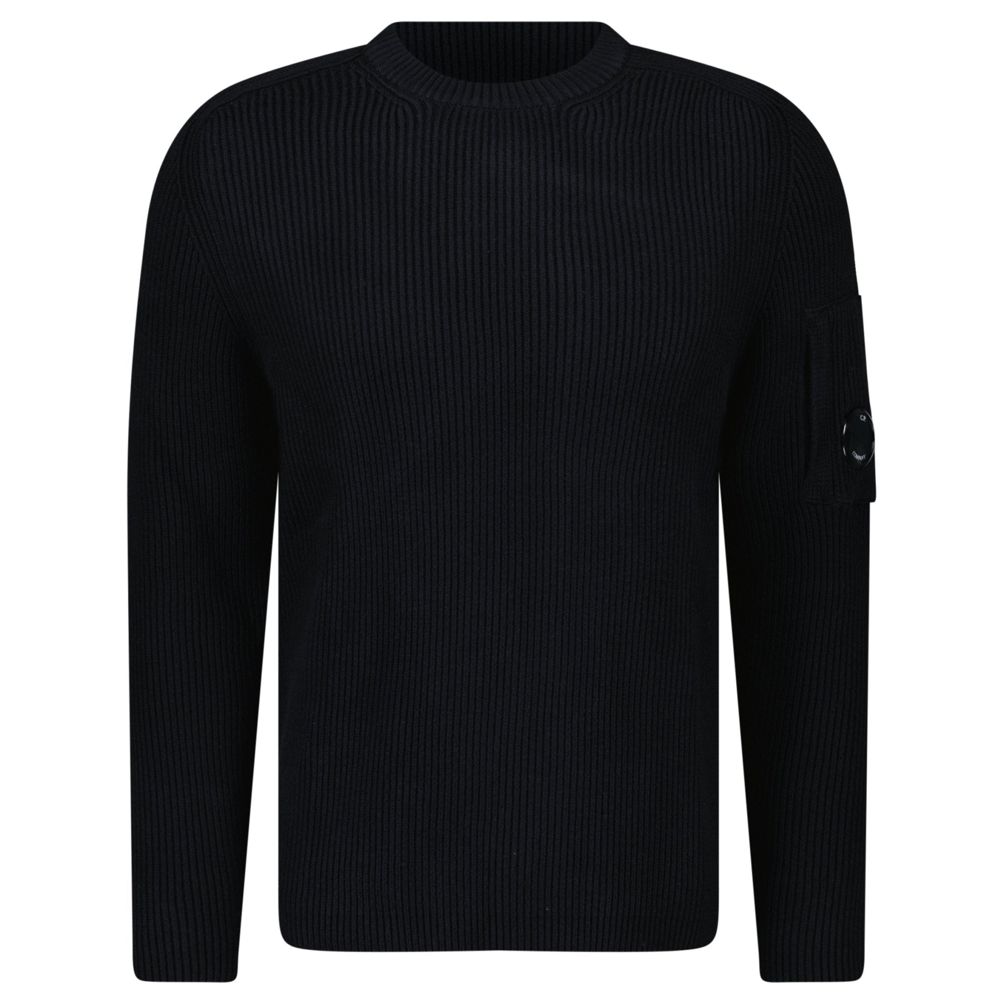 Color variation of C.P. Company Cotton-Blend Jumper in Black