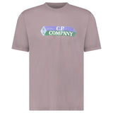 CP Company Cotton - Jersey T-Shirt in Purple Dove - Boinclo - Outlet Sale Under Retail