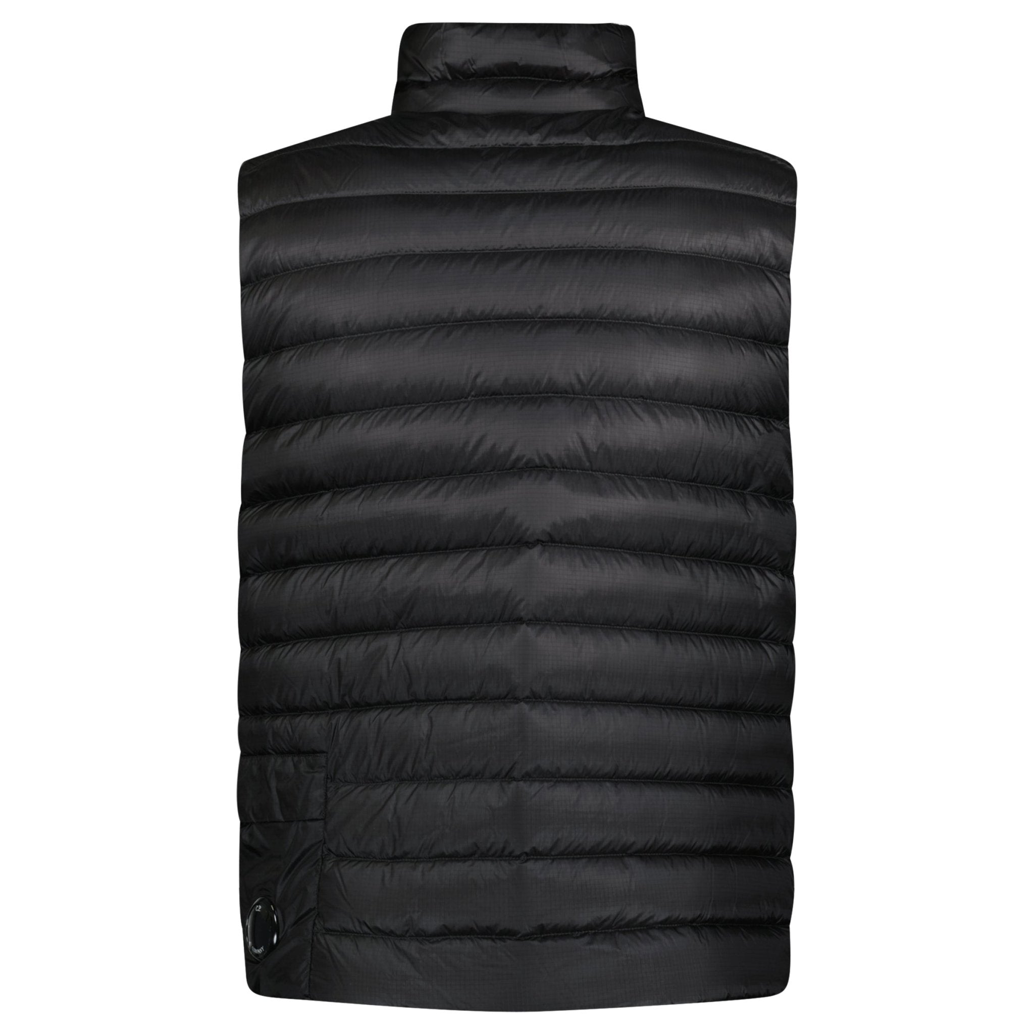 CP Company CP Company D.D. Shell Lightweight Lens Gilet Black Outlet Sale Always Under Retail Boinclo