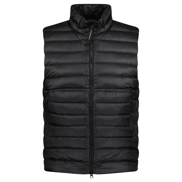 CP Company CP Company D.D. Shell Lightweight Lens Gilet Black - Boinclo - Outlet Sale Under Retail