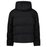 CP Company Eco - Chrome R Mixed Hooded Down Jacket in Black - Boinclo - Outlet Sale Under Retail