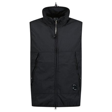 CP Company CP Company G.D.P. Gilet Black - Boinclo - Outlet Sale Under Retail