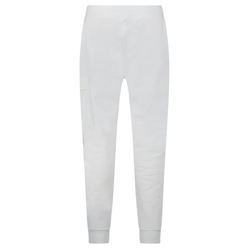 CP Company Lens Cargo Sweatpants White - Boinclo - Outlet Sale Under Retail