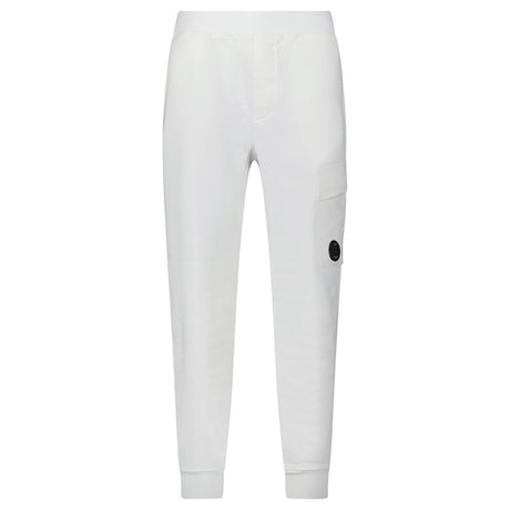 CP Company Lens Cargo Sweatpants White - Boinclo - Outlet Sale Under Retail