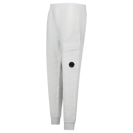 CP Company Lens Cargo Sweatpants White - Boinclo - Outlet Sale Under Retail