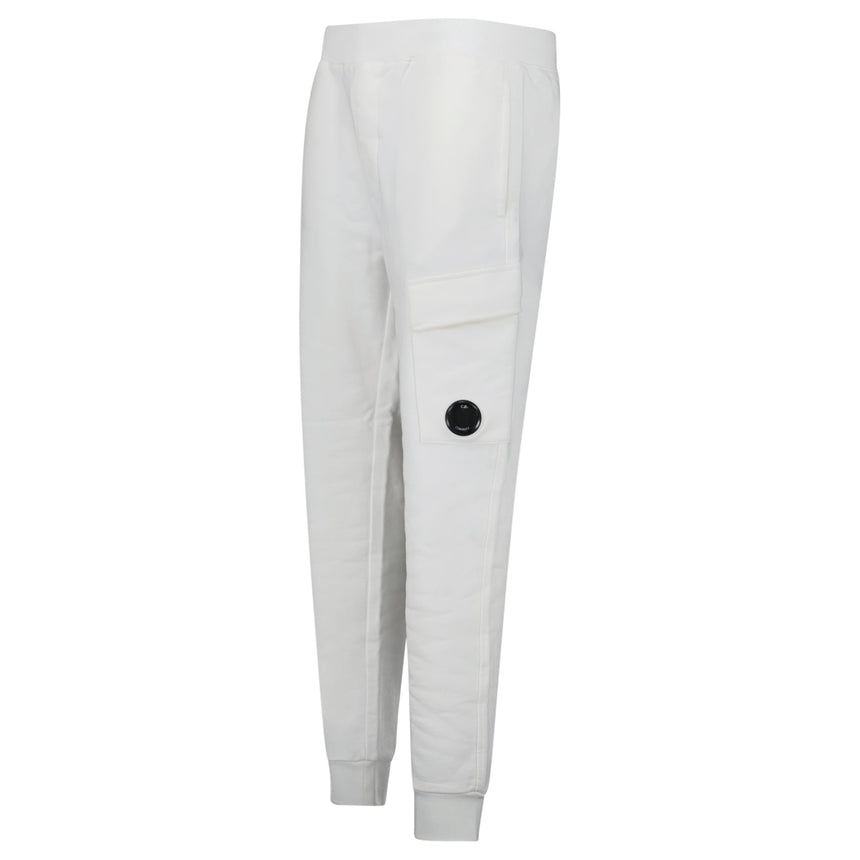 CP Company Lens Cargo Sweatpants White - Boinclo - Outlet Sale Under Retail