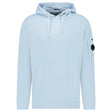 CP Company Lens Diagonal Raised Hooded Fleece Cerulean - Boinclo - Outlet Sale Under Retail