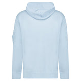 CP Company Lens Diagonal Raised Hooded Fleece Cerulean - Boinclo - Outlet Sale Under Retail