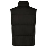 CP Company Lens Garment Dyed ECO - Chrome R Gilet in Black - Boinclo - Outlet Sale Under Retail