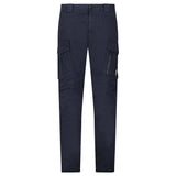 CP Company Lens Garment Dyed Ergonomic Cargo Pants Navy - Boinclo - Outlet Sale Under Retail