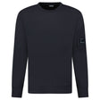 CP Company Lens Light Fleece Crewneck Sweatshirt Black - Boinclo - Outlet Sale Under Retail