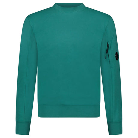 CP Company Lens Light Fleece Sweatshirt Green - Boinclo - Outlet Sale Under Retail