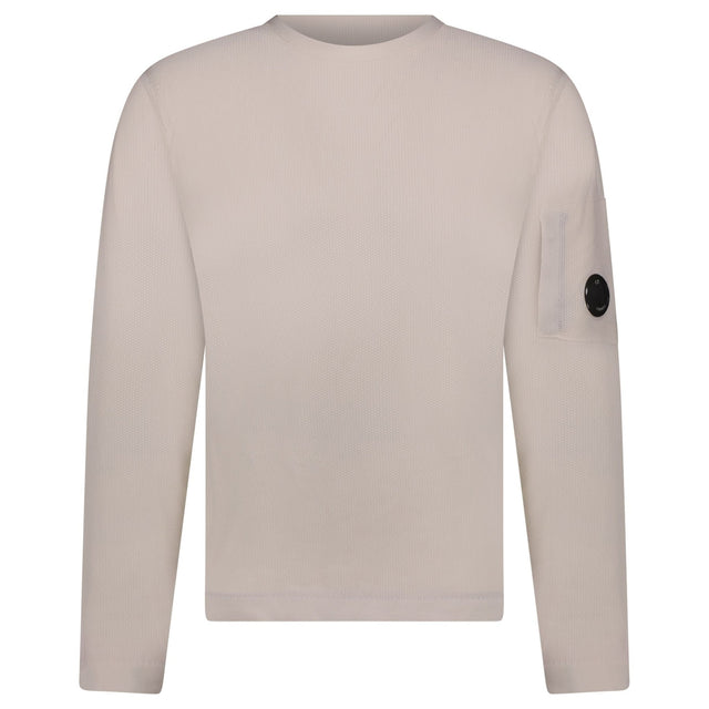 CP Company Lens Light Fleece White - Boinclo - Outlet Sale Under Retail