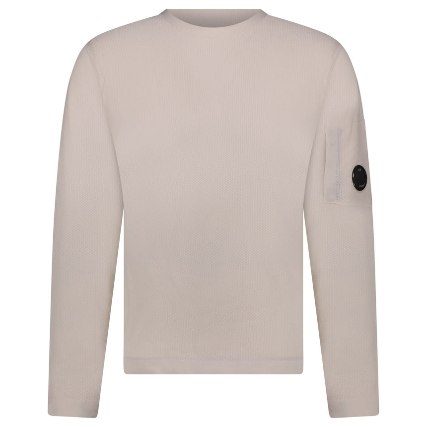 CP Company Lens Light Fleece White - Boinclo - Outlet Sale Under Retail