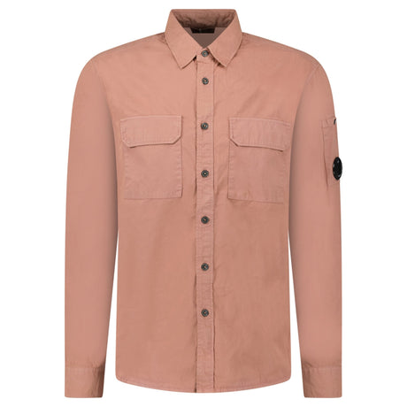CP Company Lens Safari Shirt Orange - Boinclo - Outlet Sale Under Retail