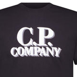 CP Company Logo T-Shirt Black - Boinclo - Outlet Sale Under Retail