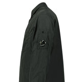CP Company Nylon Button Up Lens Overshirt in Black - Boinclo - Outlet Sale Under Retail