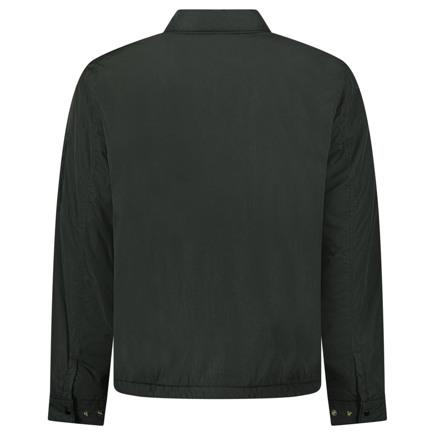 CP Company Nylon Button Up Lens Overshirt in Black - Boinclo - Outlet Sale Under Retail