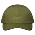 CP Company Shell - R Logo Cap in Khaki - Boinclo - Outlet Sale Under Retail
