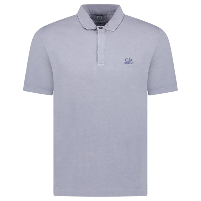 CP Company Short Sleeve Jersey 1020 Polo - Shirt Lavender - Boinclo - Outlet Sale Under Retail