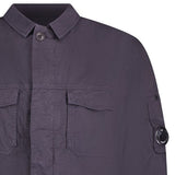CP Company Stretch Gabardine Overshirt Navy - Boinclo - Outlet Sale Under Retail