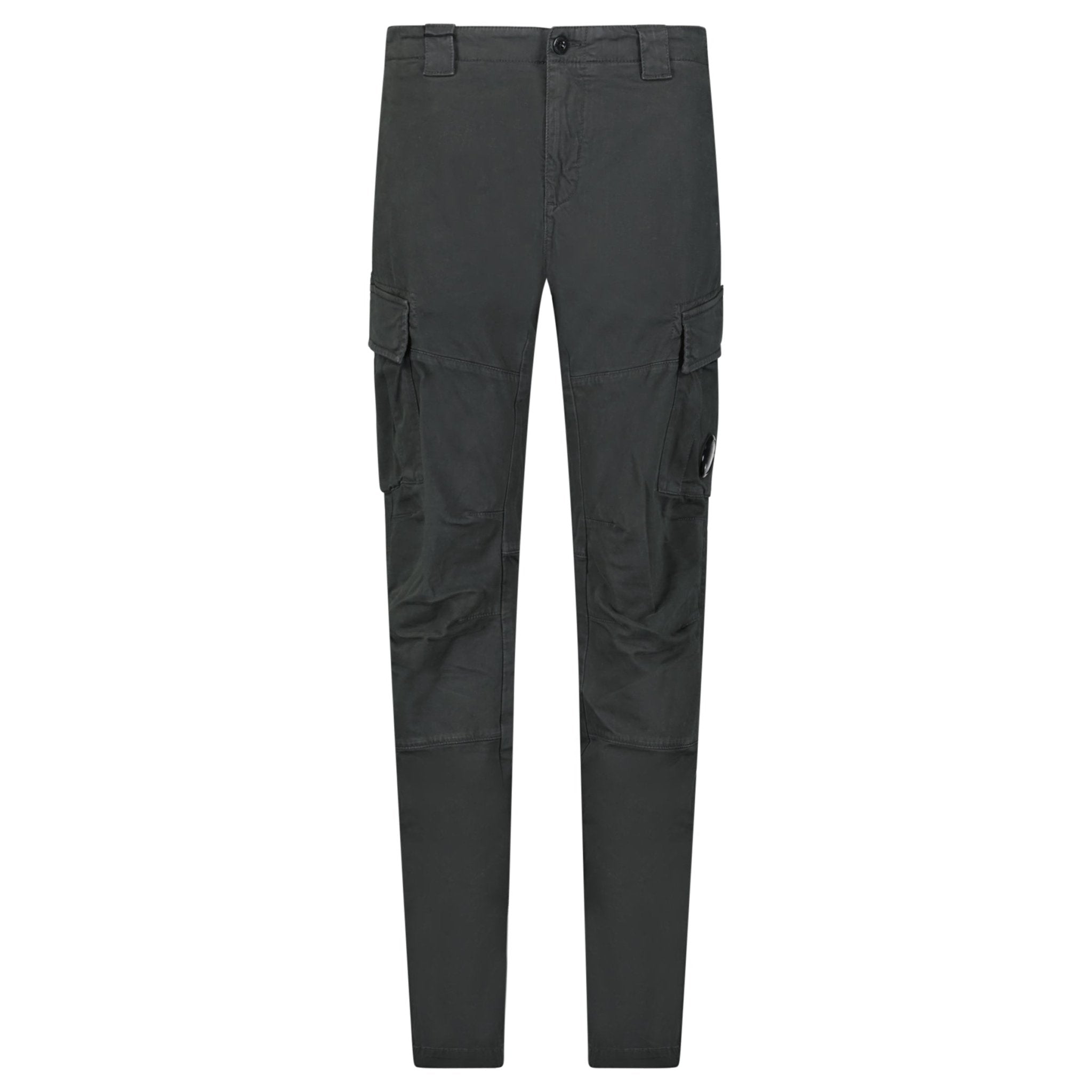 Color variation of CP Company Stretch Sateen Cargo Lens Pants Grey