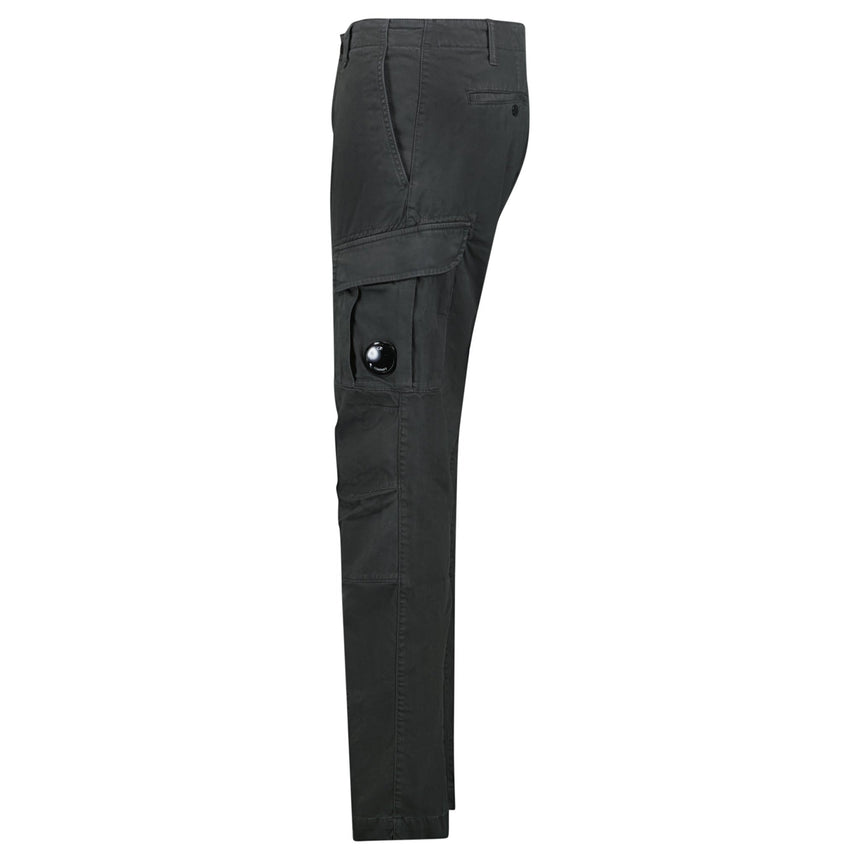 CP Company Stretch Sateen Cargo Lens Pants Grey - Boinclo - Outlet Sale Under Retail