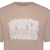 CP Company T-Shirt Front Logo Beige - Boinclo - Outlet Sale Under Retail