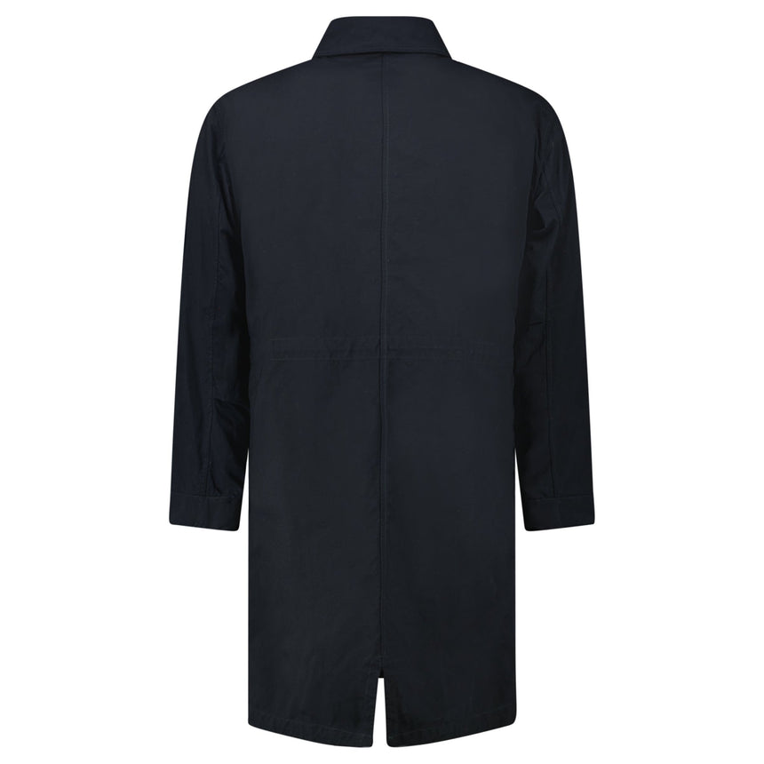 CP Company Twill Fishtail Padded Coat in Navy - Boinclo - Outlet Sale Under Retail