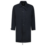 CP Company Twill Fishtail Padded Coat in Navy - Boinclo - Outlet Sale Under Retail