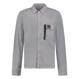 CP Company Zip 'Gabardine' Overshirt Grey - Boinclo - Outlet Sale Under Retail