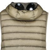 CP Company D.D. Shell Down Goggle Gilet Vintage Khaki - Boinclo - Outlet Sale Under Retail