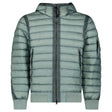 CP Company D.D. Shell Down Hooded Lens Jacket in Silver Blue - Boinclo - Outlet Sale Under Retail