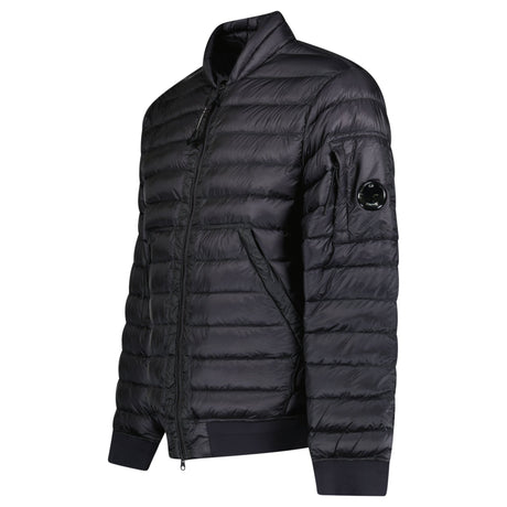 CP Company D.D. Shell Lens Down Jacket in Nightshade Blue - Boinclo - Outlet Sale Under Retail