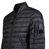 CP Company D.D. Shell Lens Down Jacket in Nightshade Blue - Boinclo - Outlet Sale Under Retail