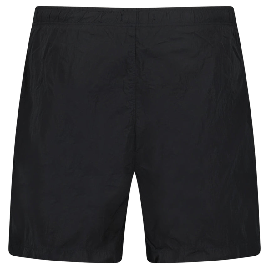CP Company Eco - Chrome R Logo Embroidery Swim Shorts in Black - Boinclo - Outlet Sale Under Retail