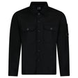 CP Company Felt Lens Overshirt in Black - Boinclo - Outlet Sale Under Retail