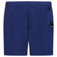 CP Company Flatt Nylon Lens Swim Shorts Blue Print - Boinclo - Outlet Sale Under Retail