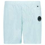 CP Company Flatt Nylon Lens Swim Shorts Misty Blue - Boinclo - Outlet Sale Under Retail