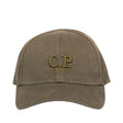 CP Company Gabardine Logo Cap in Ivy Green - Boinclo - Outlet Sale Under Retail