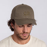 CP Company Gabardine Logo Cap in Ivy Green - Boinclo - Outlet Sale Under Retail