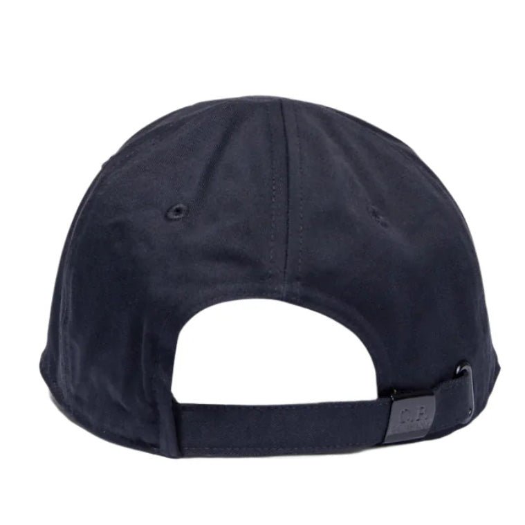 CP Company Gabardine Logo Cap in Navy - Boinclo - Outlet Sale Under Retail