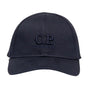 CP Company Gabardine Logo Cap in Navy - Boinclo - Outlet Sale Under Retail