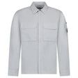 CP Company Gabardine Overshirt in Shadow Grey - Boinclo - Outlet Sale Under Retail